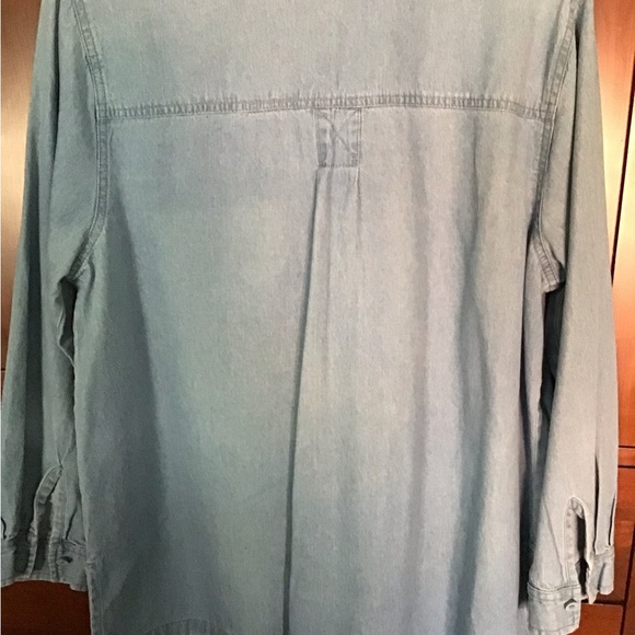 NWOT Passion- I Vintage Rare  women’s Snowman Shirt - L 100% Cotton - Picture 4 of 6